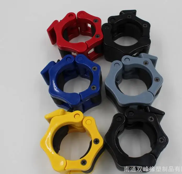 Оптовая продажа 50 шт./лот 25 пар штанга для гантелей замок штанги 2 дюйма мм зажимы