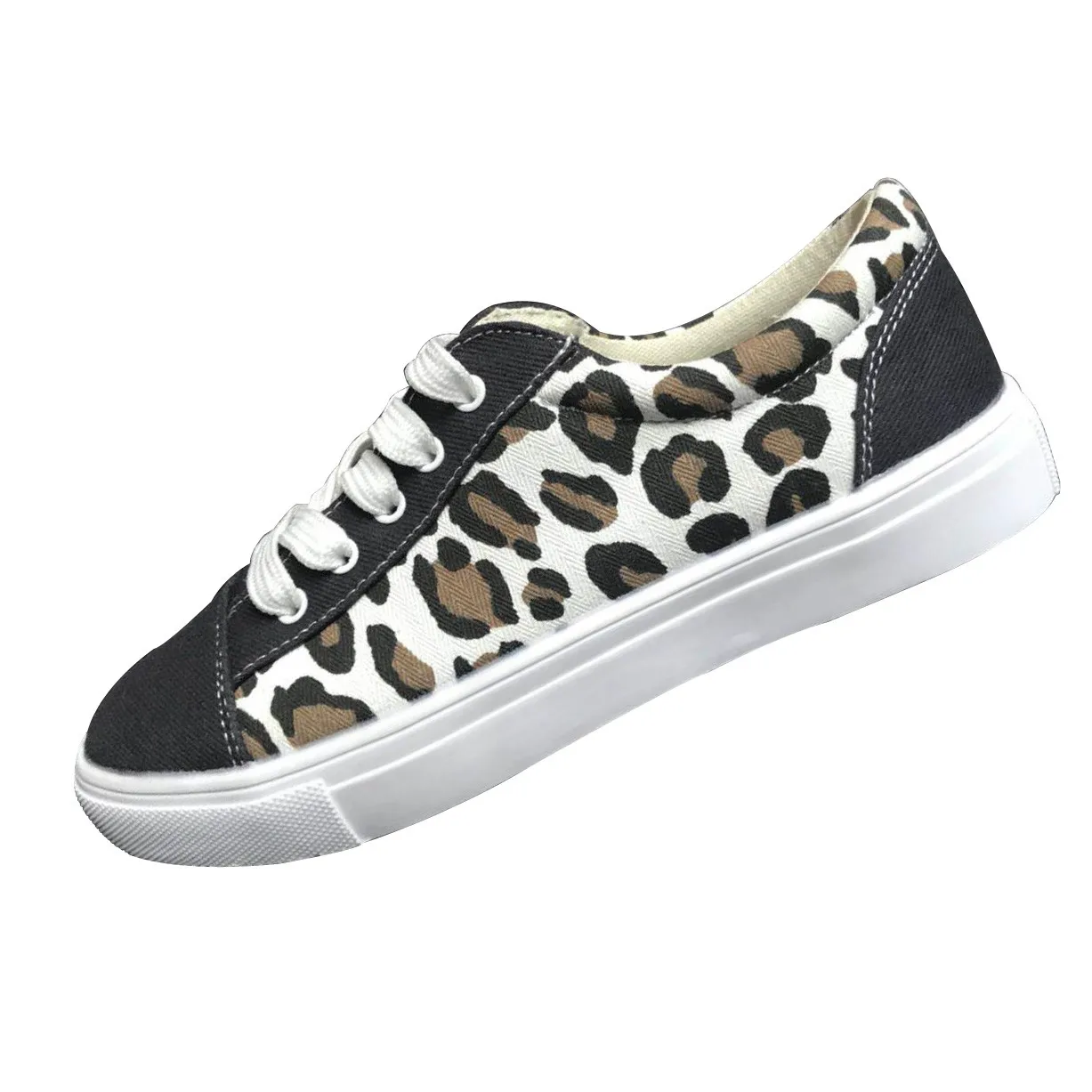 SAGACE/Весенняя парусиновая обувь Женская Осенняя на плоской подошве шнуровке с