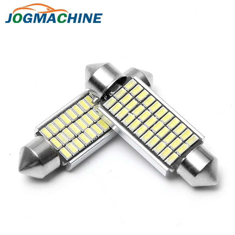 2 шт. 31 мм 36 39 41 C5W C10W 18 27 30 33 SMD 3014 Светодиодная гирлянсветильник CANBUS без ошибок