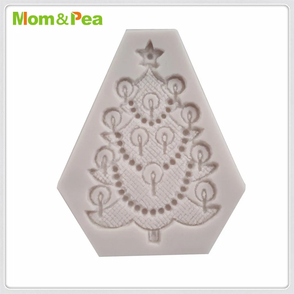 Силиконовая форма в форме дерева с монетами Mom &amp Pea MPA2016 украшение для торта 3D