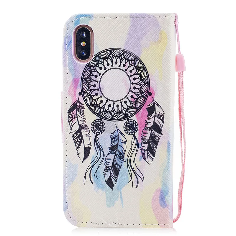 Чехол Wekays для Iphone X, кожаный чехол с цветочным рисунком для Apple Iphone X, 5, 5S, SE, 6, 6s Plus, 6 plus, 7, 8 Plus, 7 plus, 8 plus, чехол s