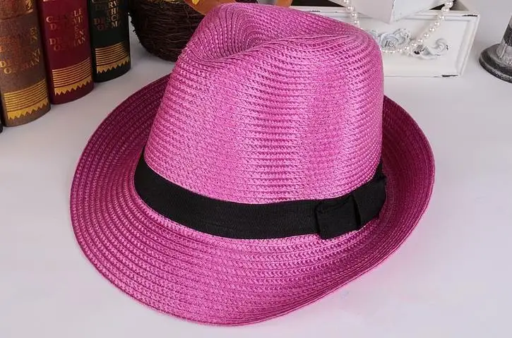 Шляпа для вечеринки в честь Дня Рождения танцевальная джазовая шляпа соломенная