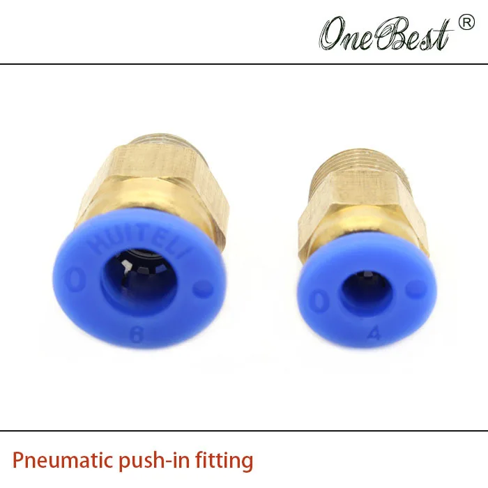 Пневматический Соединитель с дистанционной J головкой фитинг 1 75 мм/3 мм