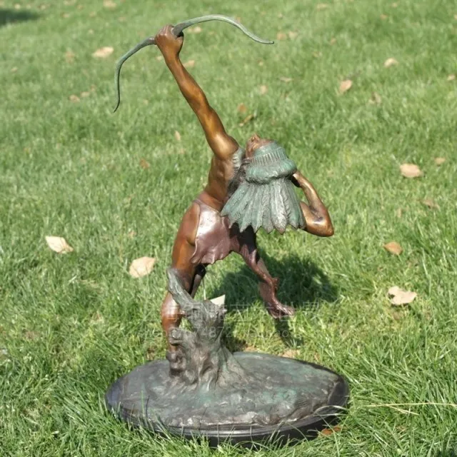 Бронзовый Индийский стиль для стрельбы из лука Европейское бронзовое украшение