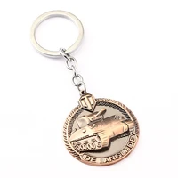 world of tanks key chain medal of raglan game key rings gift chaveiro car keychain jewelry key holder souvenir ys11603