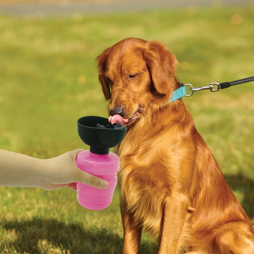 Собака Pet бутылка для воды собака диспенсер для воды щенок кошка портативный складной Открытый поилка силиконовая чашка для выдавливания воды