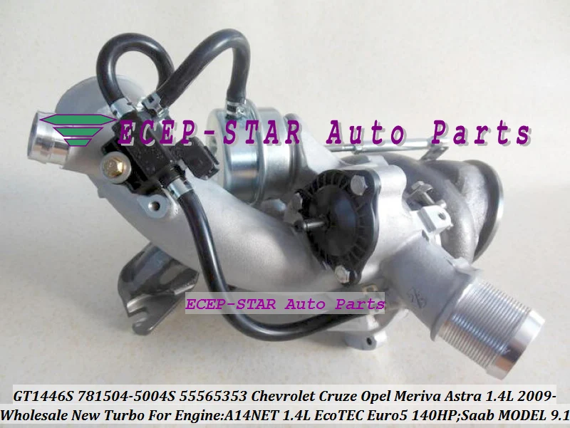 Выпускной коллектор турбины корпус GT1446SLM 781504 781504-5001S 860156 55565353 для Chevrolet Cruze ECOTEC A14NET 103Kw 1.4L
