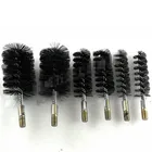 1 шт. 5560657075808590100 мм Диаметр круглая проволочная трубка из нержавеющей стали щетка для чистки трубки резьба 12 мм