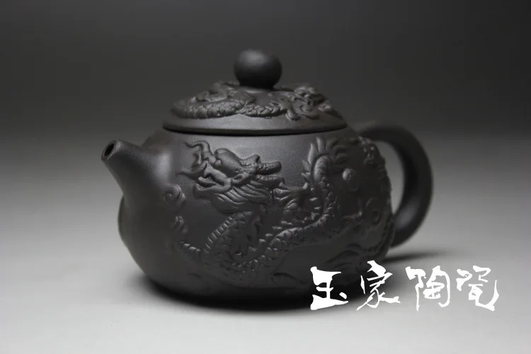Чайный сервиз Yixing чайный 125 мл Китайский Фиолетовый Dragon Beauty Kungfu домашний