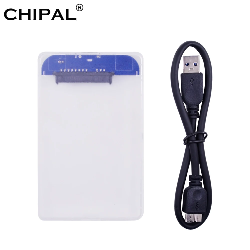 CHIPAL 5 Гбит/с 2 ''белый чехол для жесткого диска SATA 3 0 к USB внешний жесткий диск SSD