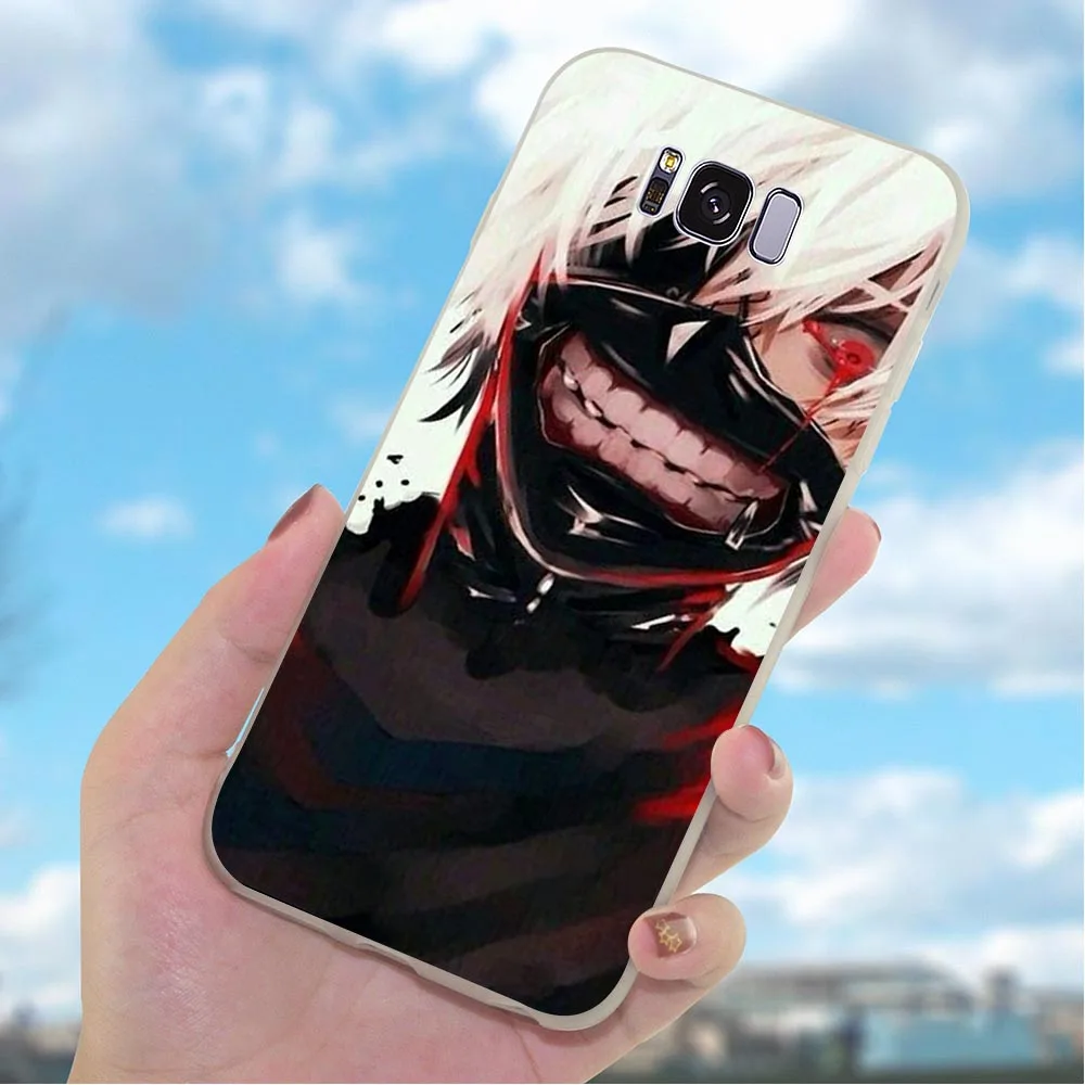 Мягкий чехол из ТПУ для телефона Galaxy Samsung A10 Токийский гулс A20 A3 A6 Plus A5 A7 A8 A9 A30 A40 A50 A70