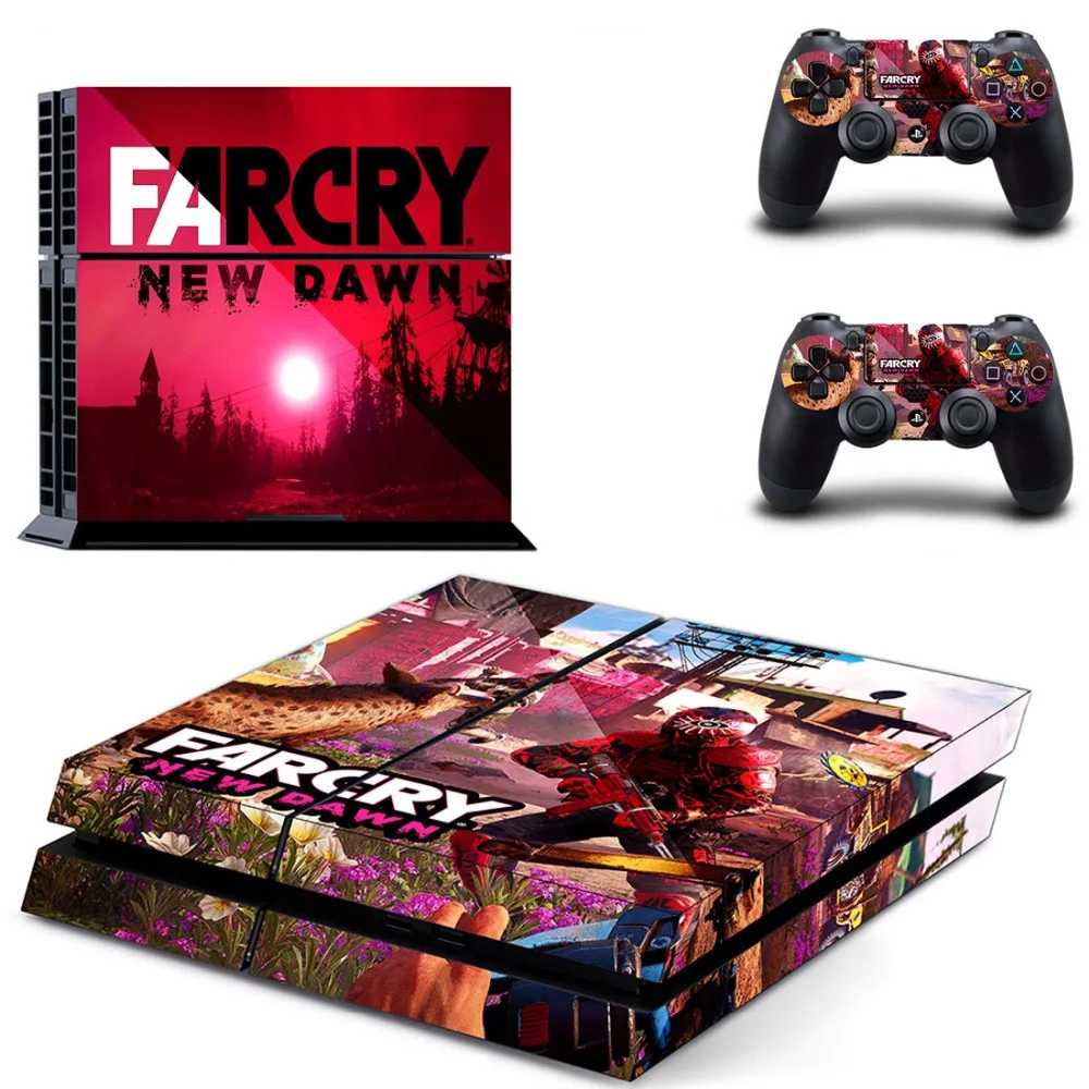 Farcry Far Cry новый рассвет PS4 переводная картинка наклейка для Sony PlayStation 4 консоли и 2