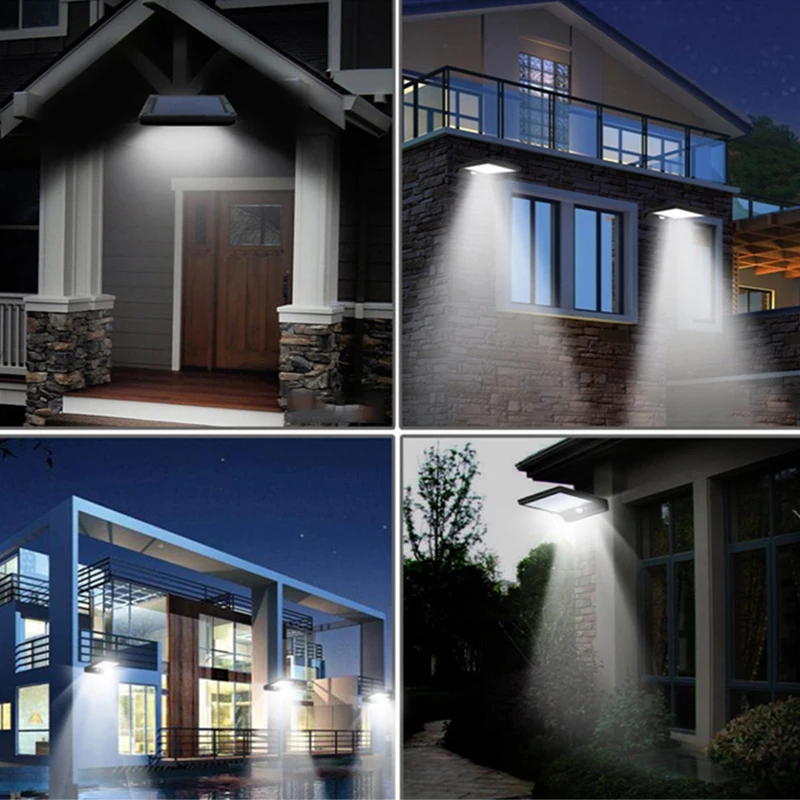 Светодиодный уличный светильник на солнечной батарее лампа с пассивным ИК