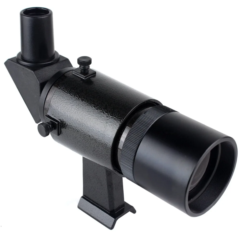 9x50 Finder scope 9X увеличение телескоп металлический оптический Finderscope Riflescopes Crosshair эректное изображение с кронштейном