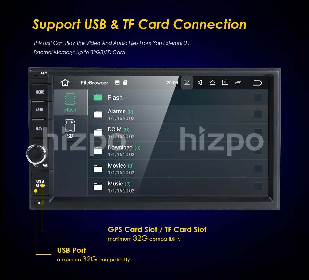 Octa Core 7 &quot2 Din 4G ram Android 8 0 Автомобильный DVD Радио мультимедийный плеер 600*1024