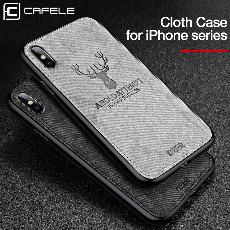 Мягкий чехол Cafele для iPhone 6 7 8 Plus X XS XR модный противоударный MAX XR| |