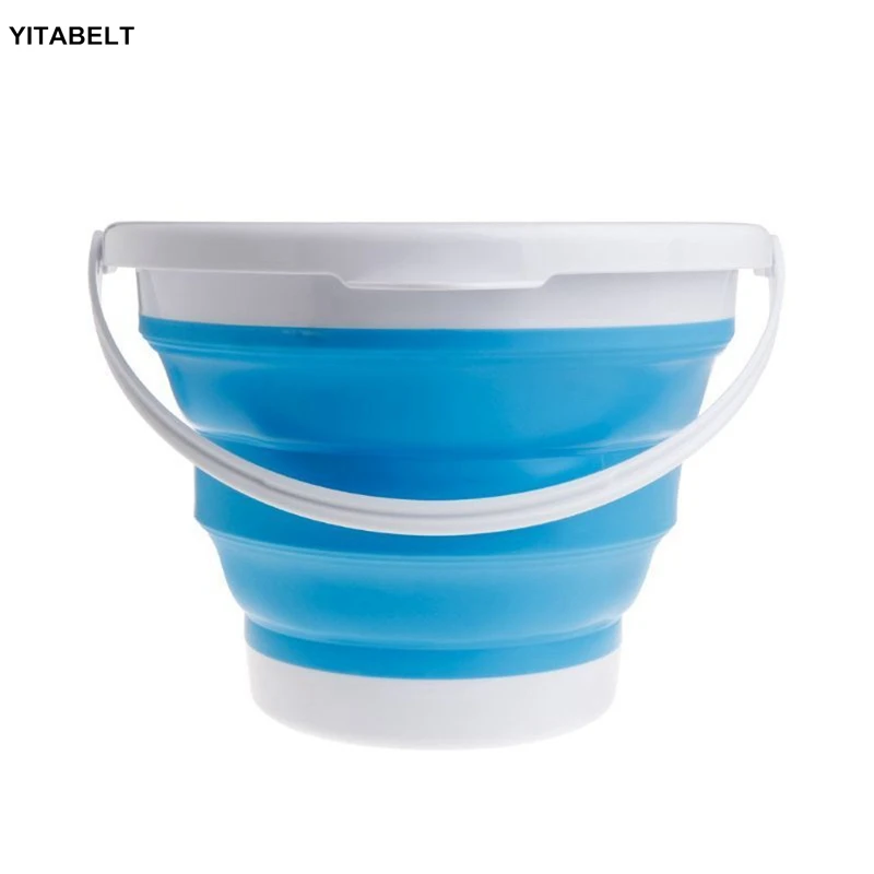 Портативный ультразвуковой турбины стиральная машина Складной Тип Ведра USB