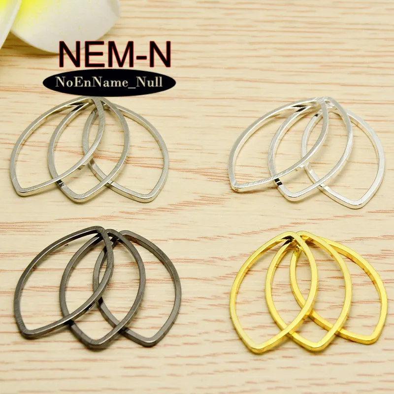 20pcs/lot NEM-N 25*14mm Vintage gold color Horse eyes contour Pendant eye Charms For costume jewelry Pendants Making Wholesale | Украшения