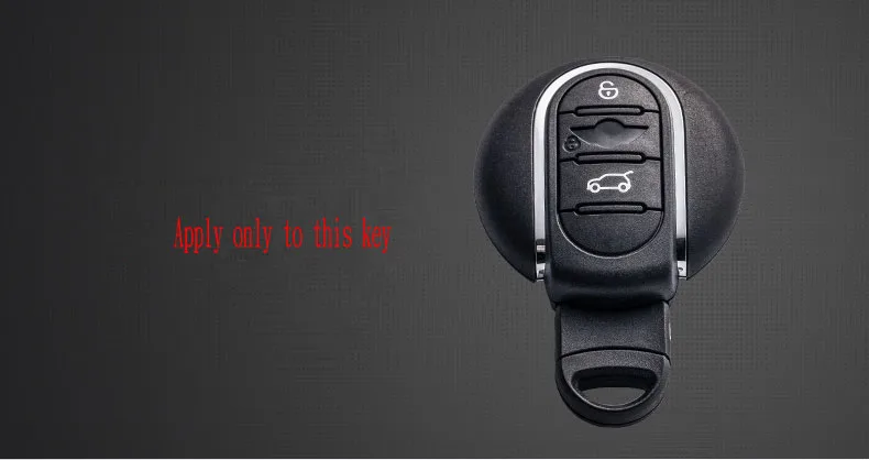 Черный чехол для ключей Fob TPU умный защитный BMW MINI COOPER F54 F55 F56 F60|Футляр
