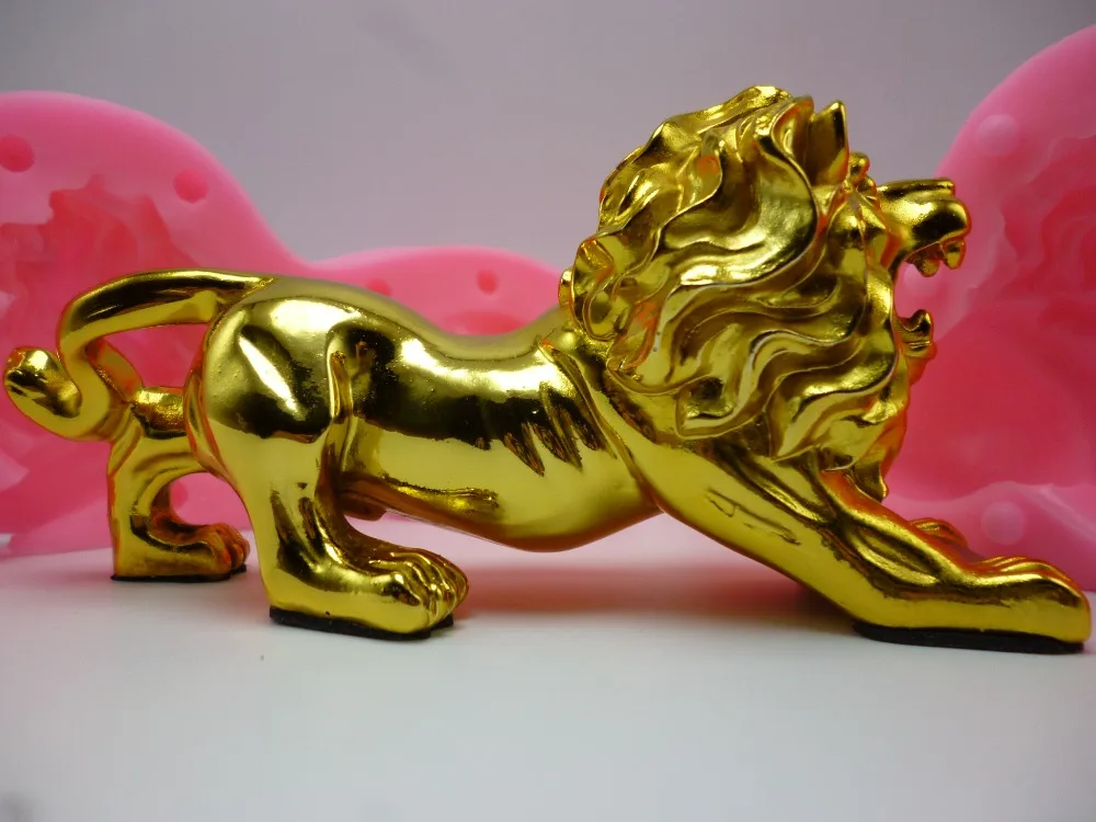 Силиконовая форма для торта 3D Льва свечи инструменты выпечки мыла шоколада|mold