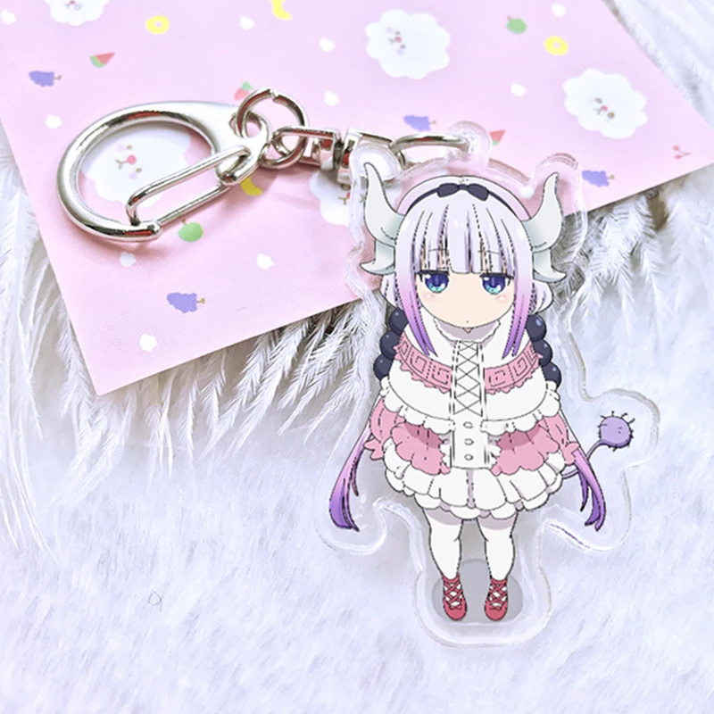 Акриловый брелок Kobayashi San Chi без горничной дракон мультяшная фигурка акриловый