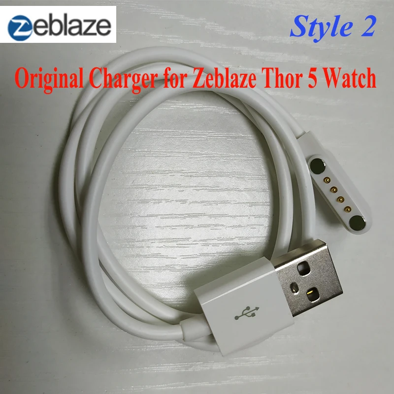 Сильное зарядное устройство для zeblaze thor 5 смарт часов кабель thor5 4 smartwatch С портом