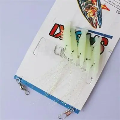 1 упаковка светится в темноте рыбы для доставки прикорма и оснастки приманки