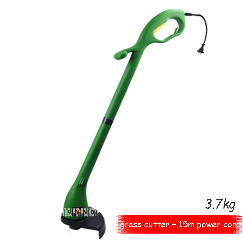 B YL-400 Electric Lawn Mower Grass Cutter Grass Trimmer 12500rpm Lawn Weed Whackers Cutting Machine 400W Cropper Garden Tool 220V - Color: B