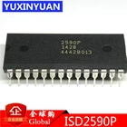 2 шт.лот ISD2590P ISD2590 2590P DIP ISD2590PY одночиповые устройства записи голосавоспроизведения 32-, 40-, 48-, 64-,60-,75,90-и 120