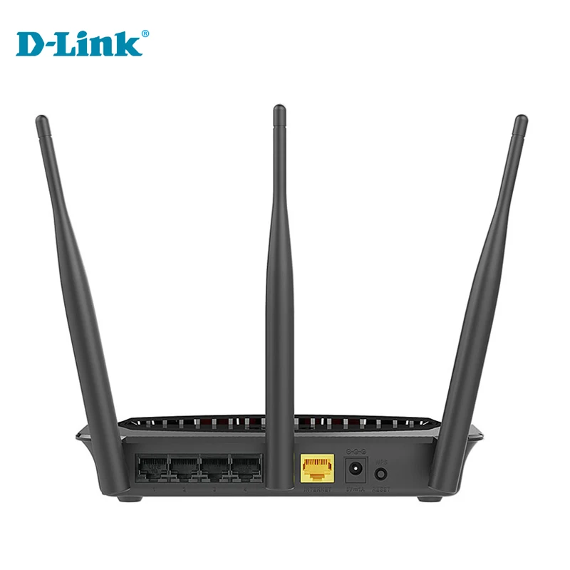 Флэш продажи D Link DIR 809 английский прошивки dlink 2.4 г/5 ГГц 750Mbs три антенны