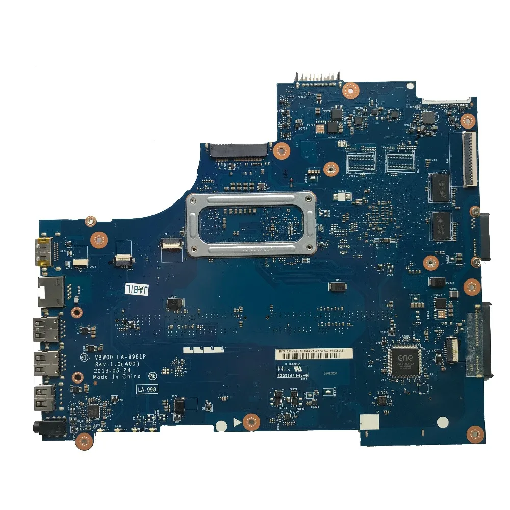 SZWXZY CN-04TGXY для материнской платы ноутбука DELL 5537 3537 с SR170 I5-4200u CPU DDR3L 04TGXY 4TGXY LA-9981P 100% |