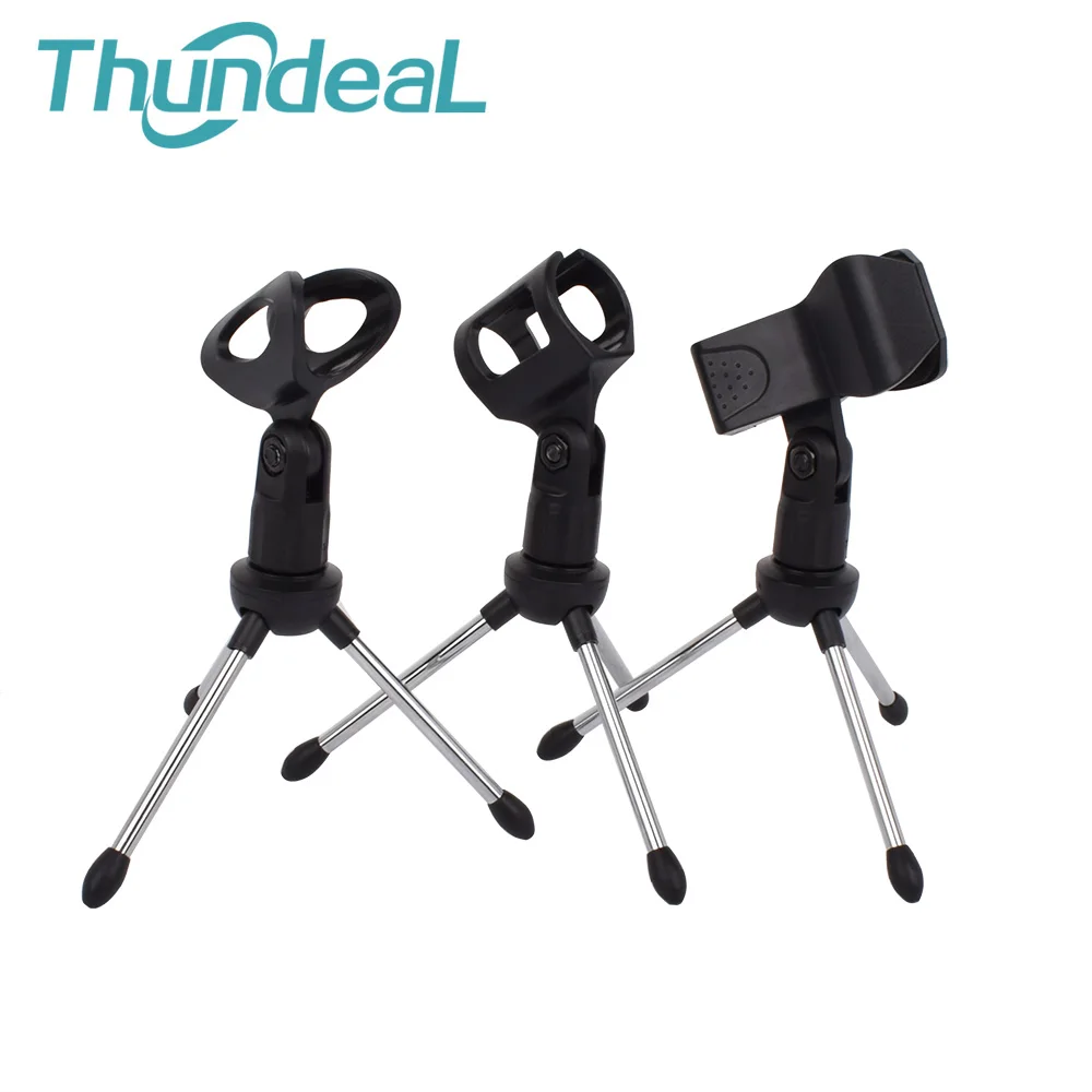 Для динамического проводного микрофона Мини Портативная подставка для