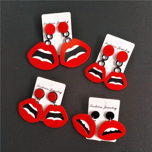 Женские акриловые серьги подвески в стиле хип хоп 1 пара|boho drop earrings|boho earringsearrings party