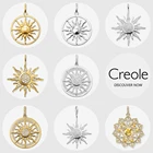 Подвеска на шею, из серебра 2019 пробы, золотое солнце, чакра, уличная Модная бижутерия, для лета, 925