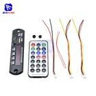 Автомобильный Bluetooth MP3 декодер diymore DC 7 -12 В, плата декодирования MP3-плеера, модуль с поддержкой FM-радио USB TF ИК пульт дистанционного управления