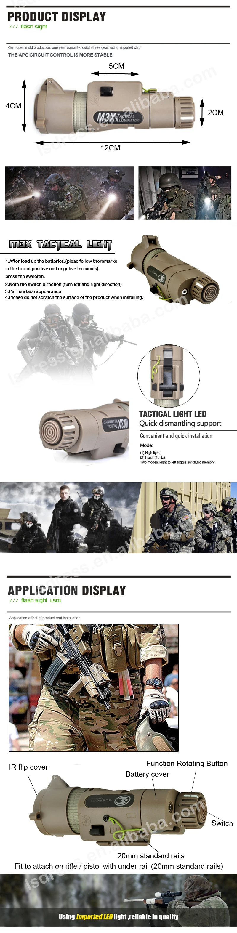Фонарик Element M3X тактическое оружие Softair Wapens оружие для страйкбола Arsoft Armas винтовка давление оружие фонарь пистолет светильник
