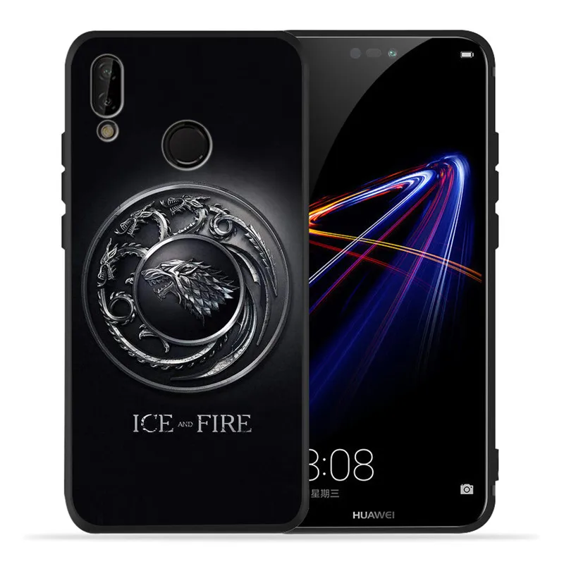 H1492 «Игры престолов» marvel "сделай сам" для huawei P8 P10 P20 P30 Коврики 10 20 Honor 8 8X 8C 9 V20 10 Lite Plus Pro Чехол-футляр - Цвет: H1492