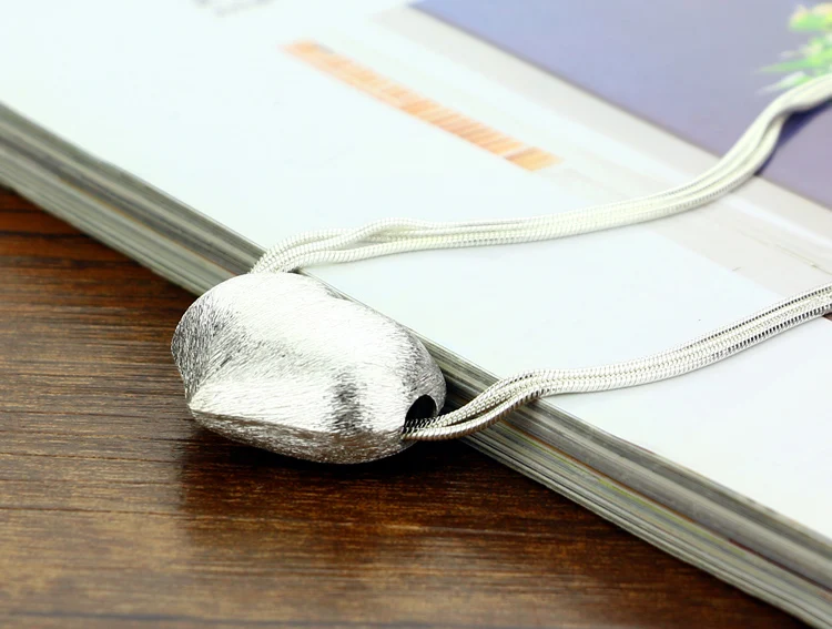 Женское ожерелье из серебра 925 пробы серебряные украшения стереоскопические