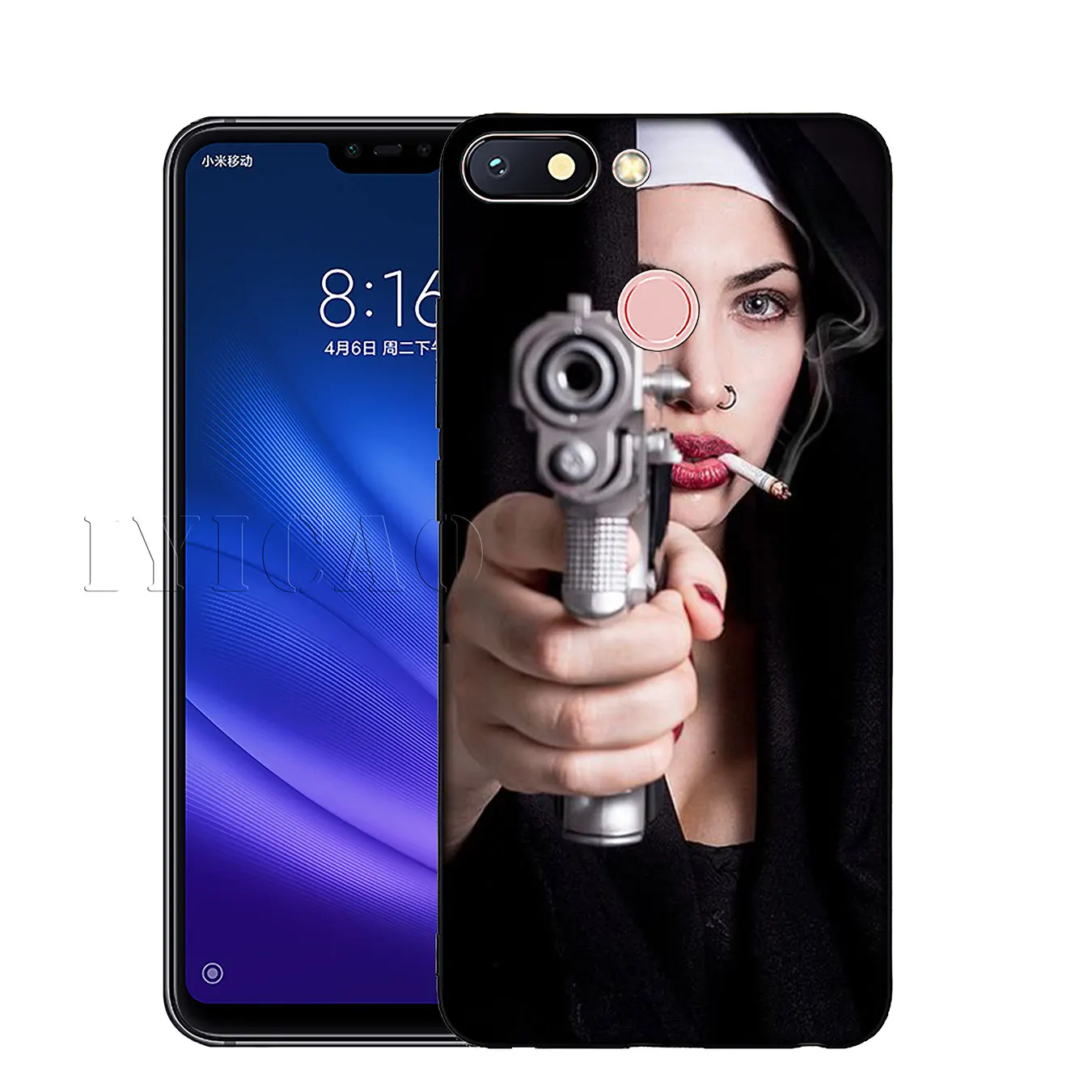 IYICAO Sister nun Модный мягкий силиконовый чехол для телефона Xiaomi Mi 9 SE 9T CC9 CC9E 8 A3 Pro A1 A2 Lite