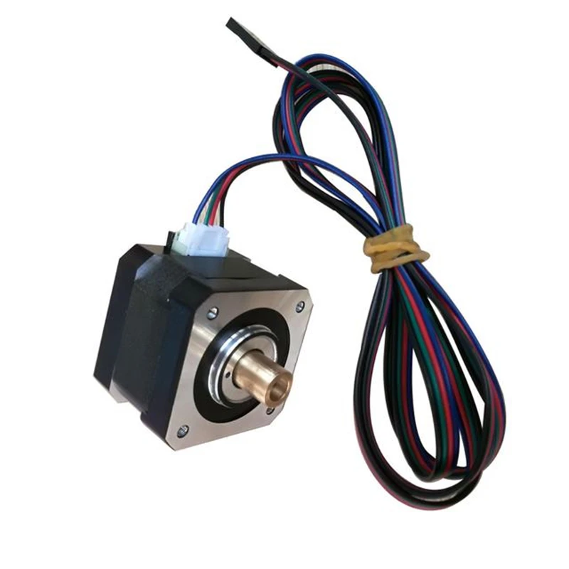 Шаговый двигатель с полым валом NEMA 17 34 мм и внутренняя длина 12 6 2 мм|Шаговый