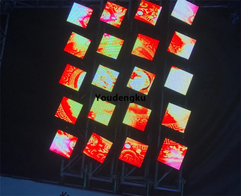 Профессиональная сценическая Дискотека DJ RGB полноцветная P5 64x64 пикселей точечная