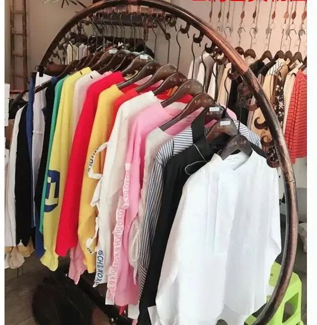 Гладить Yi River Island одежда стойке. Полукруглый одежда racks.086