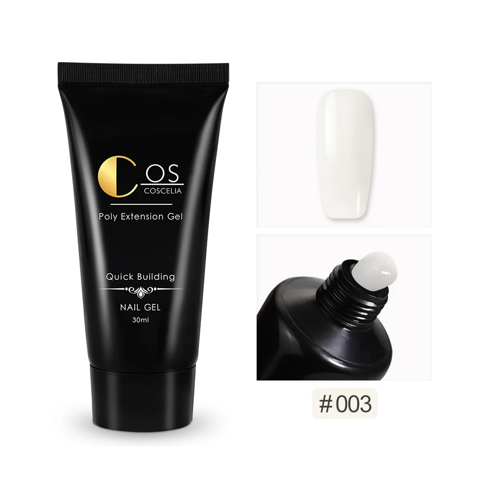 30ml Gel 03 COSCELIA лак для ногтей акриловый поли УФ-гель УФ-светодиодный Гель-лак для ногтей - Цвет: 30ml Gel 03