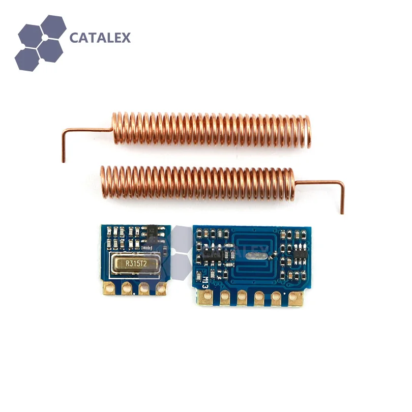 Модуль приемника передатчика Mini RF 315 МГц комплект беспроводной связи с пружинной