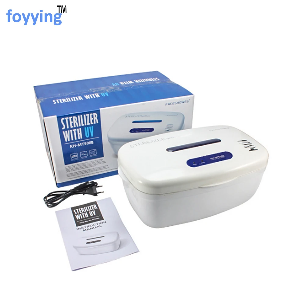 Foyying 6.5L стерилизатор для дизайна ногтей маникюра УФ Дезинфекция машина