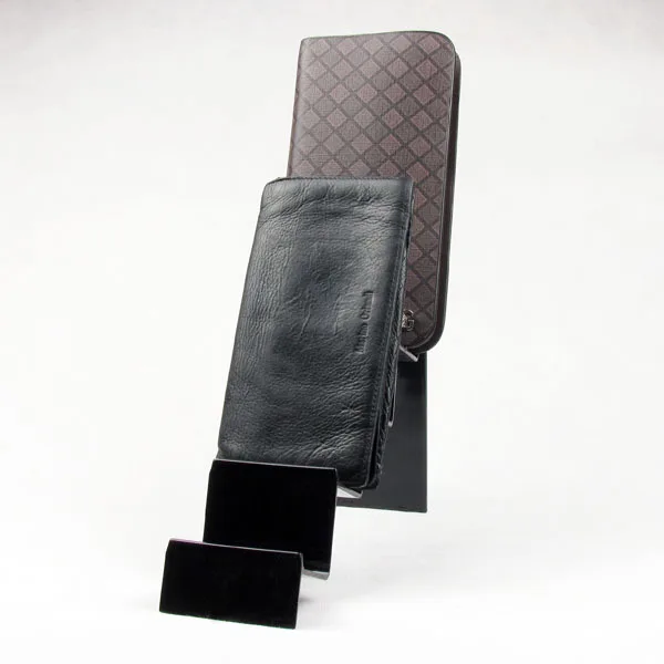 Оптовая продажа 3 черных пластиковых кошелька стенд держатель 4 яруса | Украшения