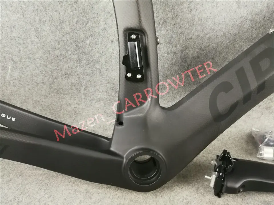 Хорошее качество T1000 3 K/1 K Боб черный на черном Cipollini NK1K карбоновая рама для дорожного велосипеда с BB68/BB30 матовая/глянцевая для выбора