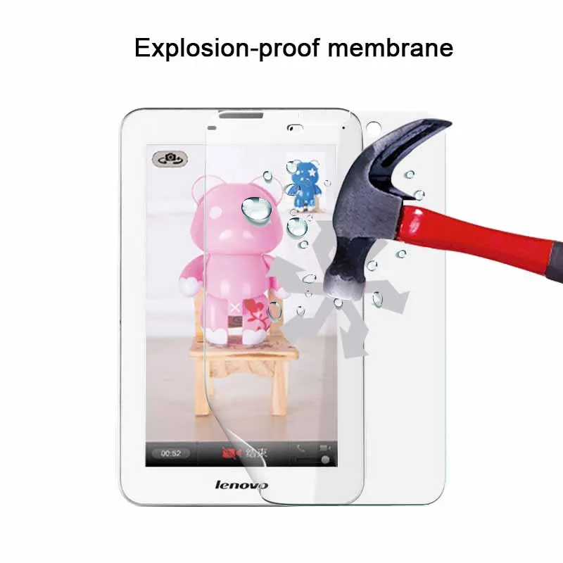 Для lenovo A3000 7 0 "TAB Взрывозащищенная нано мягкая пленка Премиум
