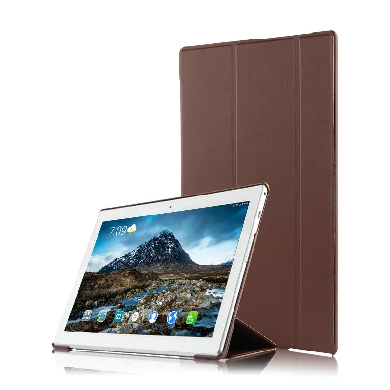brown Чехол для lenovo Tab 4 10, защитный кожаный чехол для планшета Tab410 PU TB-X304L X304N X304F X304L, чехол для планшета 10,1 дюймов - Цвет: brown