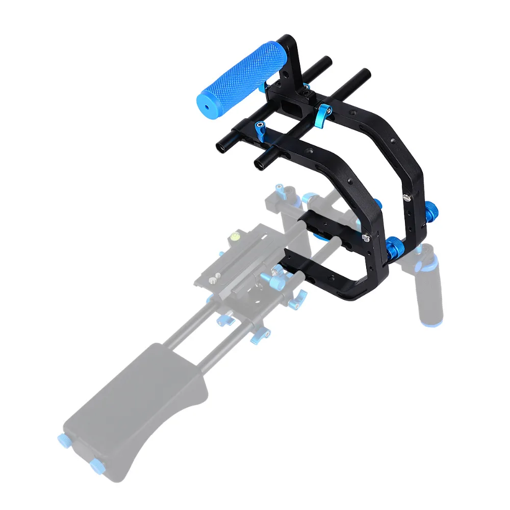 Двойной C Форма Профессиональный кронштейн Система поддержки с 1/4 ''винт 15 мм